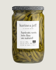 Haricots verts très fins au naturel