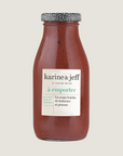 La soupe fraîche de betterave et pomme