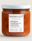 Aubergines et poivrons en marmelade - cumin, paprika et girofle - Karine & Jeff
