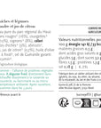 La soupe de pois chiches et légumes – infusée à la coriandre et jus de citron