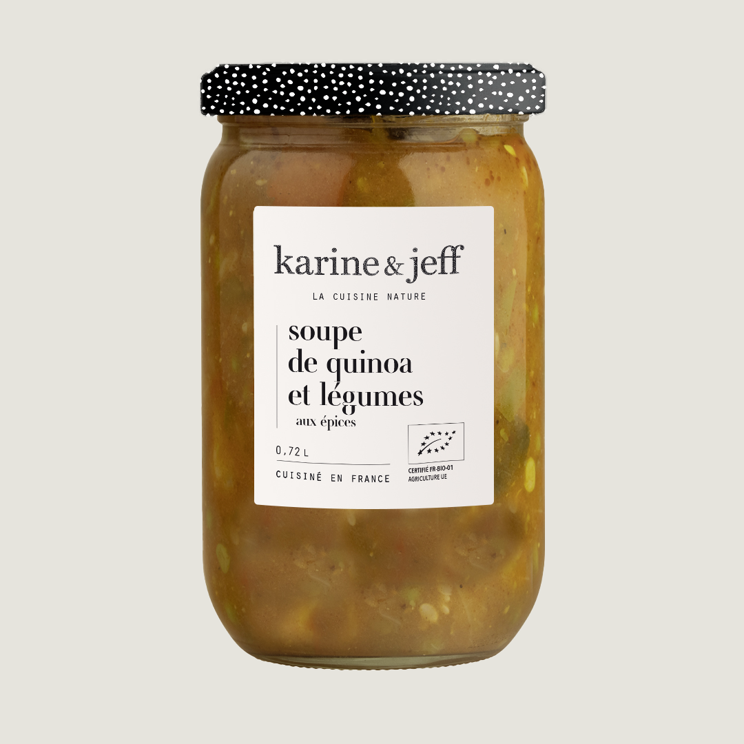 La soupe de quinoa et légumes - aux épices