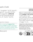 Gaspacho de courgettes et basilic