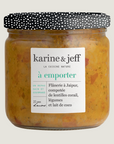 Flânerie à Jaipur - compotée de lentilles corail, légumes et lait de coco