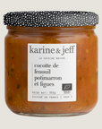 Cocotte de fenouil, potimarron et figues