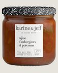 Tajine d'aubergines et poivrons