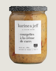 Courgettes à la crème de curry