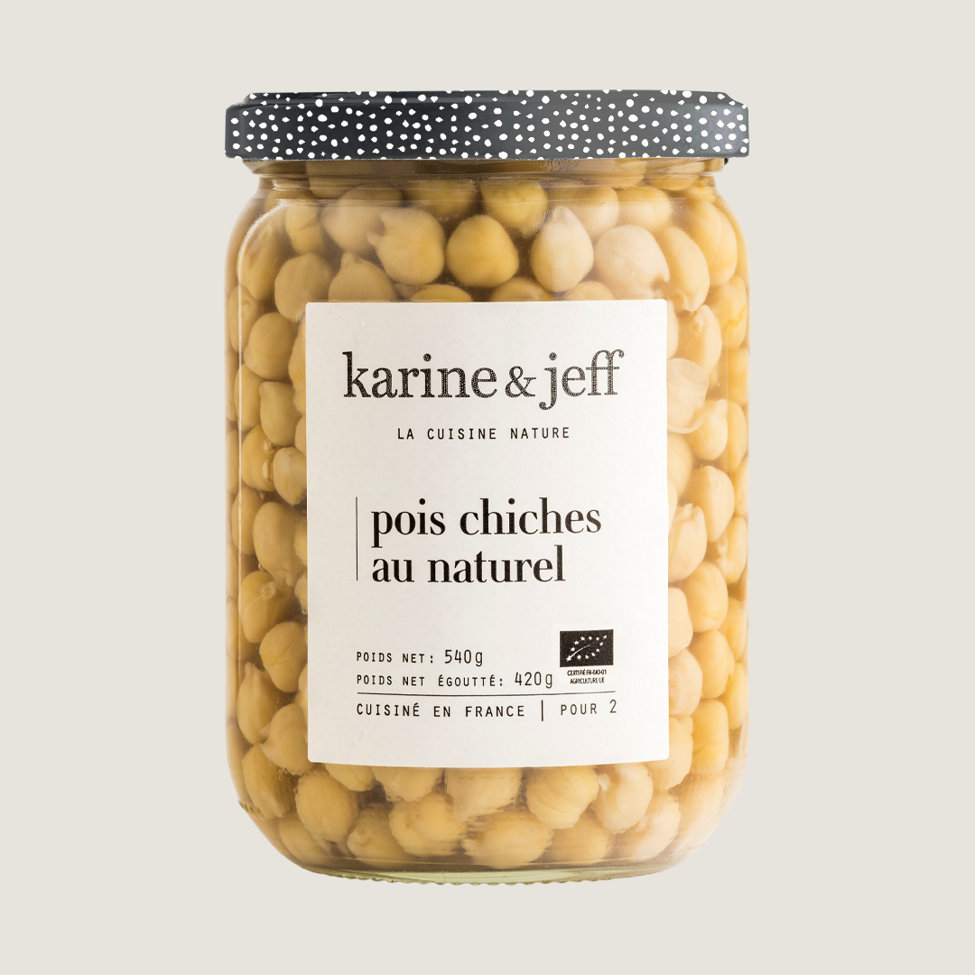 Pois chiches au naturel