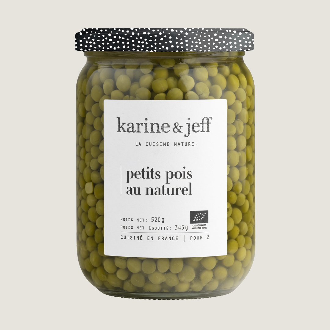 Petits pois au naturel