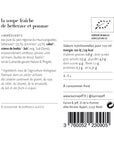 La soupe fraîche de betterave et pomme
