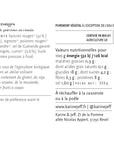 Haricots rouges - compotée de poivrons au cumin