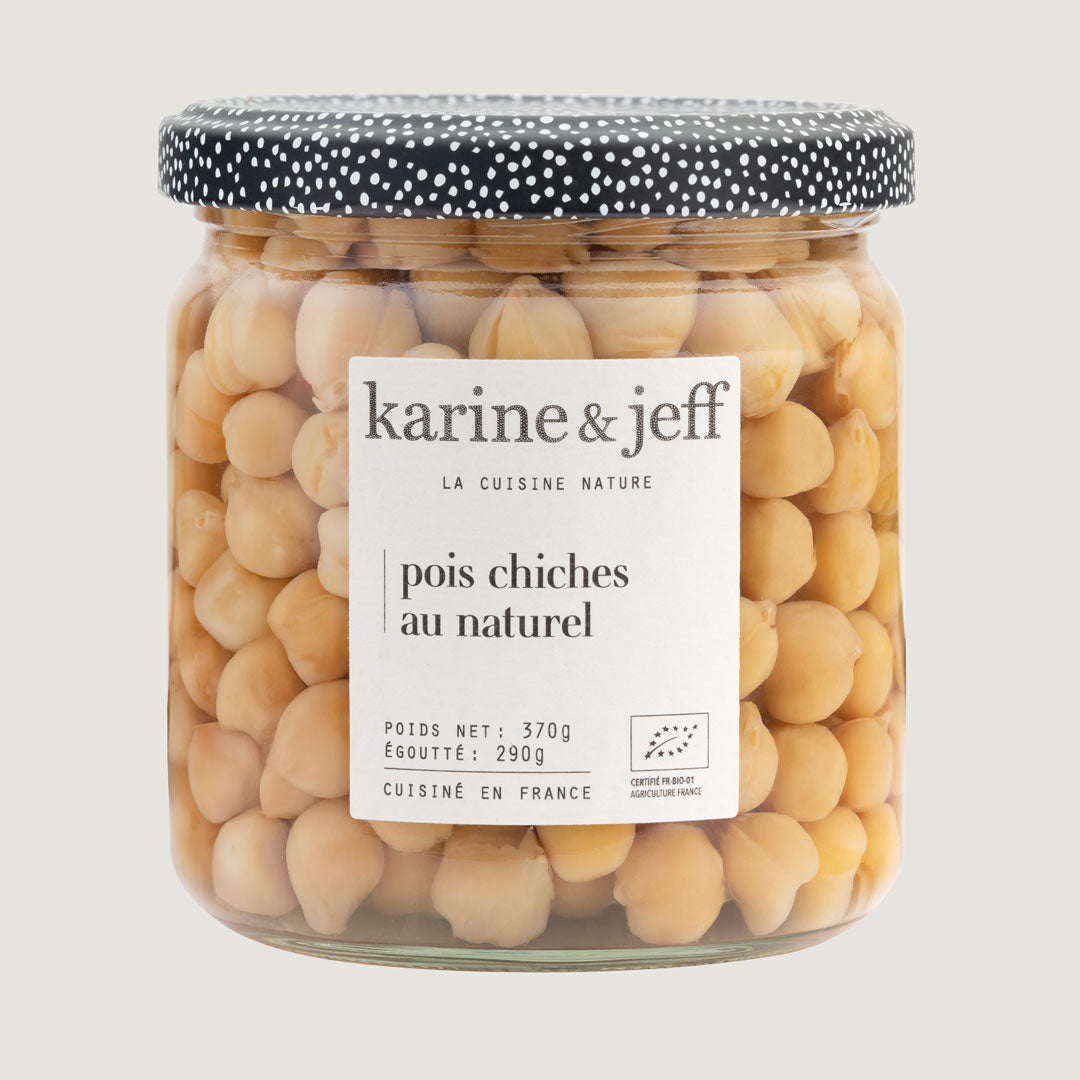 Pois chiches au naturel