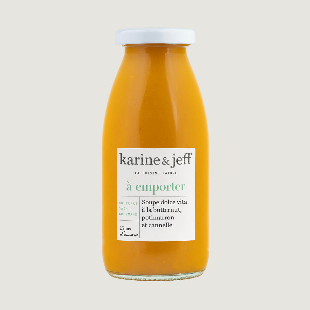 Soupe Dolce Vita - à la butternut, potimarron et cannelle 1/4L