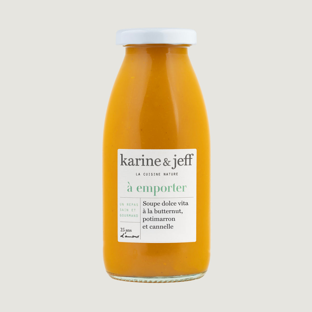 Soupe Dolce Vita - à la butternut, potimarron et cannelle
