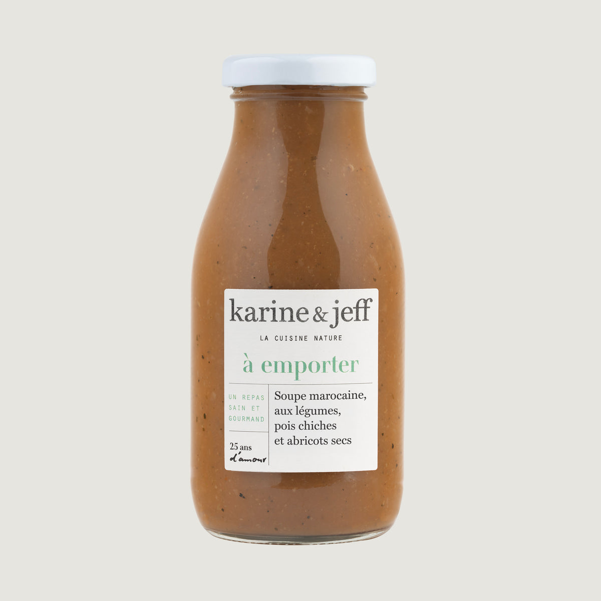 Soupe Marocaine - aux légumes, pois chiches et abricots secs 1/4L