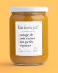 Potage de pois cassés aux petits légumes - Karine & Jeff