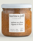 Quinoa au chou, oignons et thym - Karine & Jeff